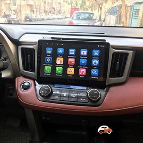 دی وی دی فابریک تویوتا RAV 4  | مانیتور فابریک تویوتا RAV 4 | ضبط تصویری فابریک تویوتا RAV 4 