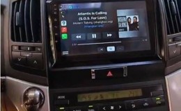 مانیتور فابریک تویوتا لندکروز 2012 | ضبط لندکروز 2012 |  دی وی دی لندکروز 2012 | مانیتور تصویری لندکروز 2012