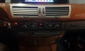 مانیتور تصویری بی ام و 740 | دی وی دی تصویری bmw 740 | ضبط فابریک تصویری bmw 740