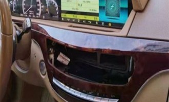 مانیتور بنز کلاس S  | دی وی دی بنز کلاس S | ضبط تصویری بنز کلاس  اس به همراه پشت کیلومتر | ضبط تصویری بنز کلاس S